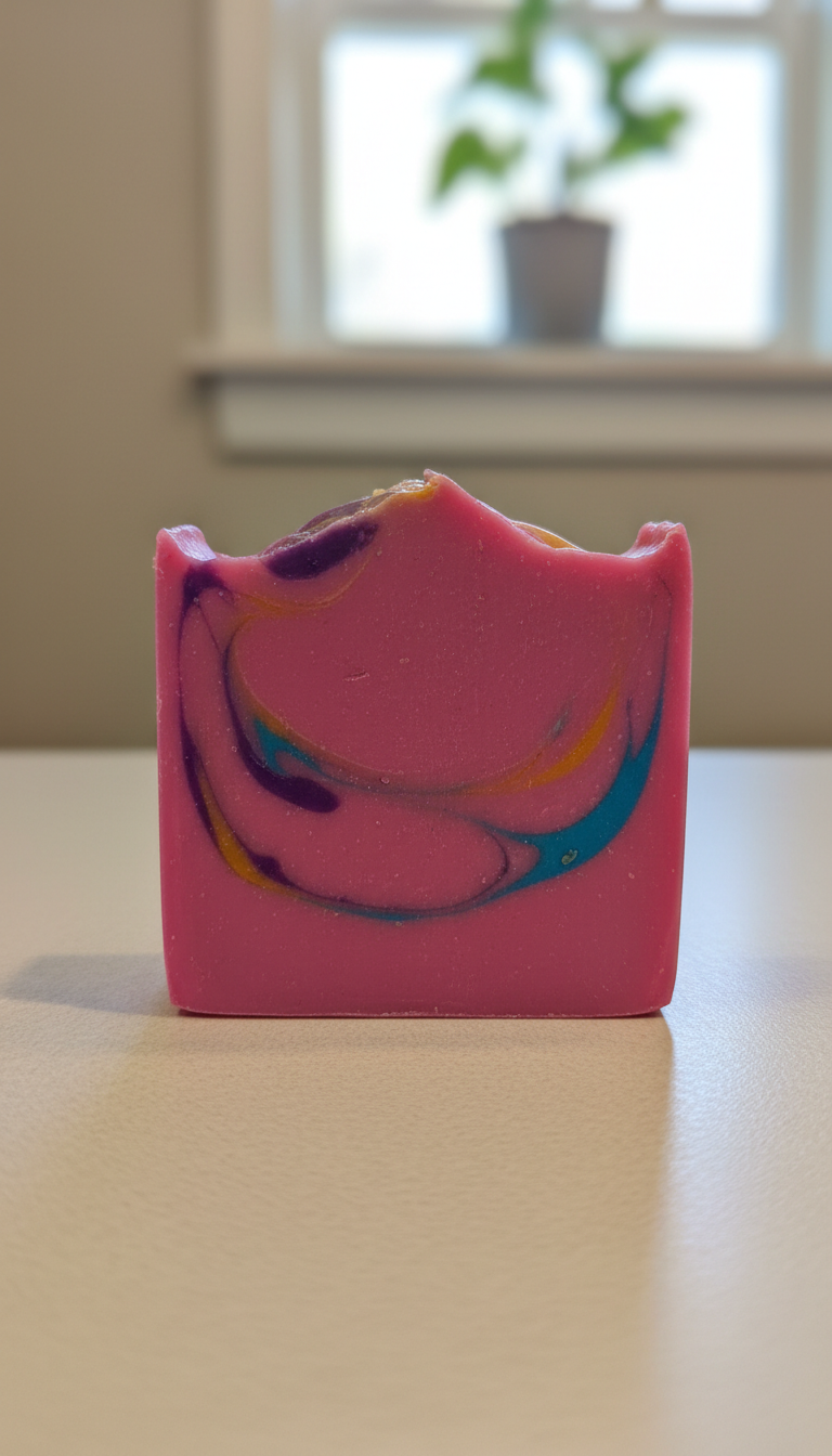 Artisan Bar Soap Punchy Pink